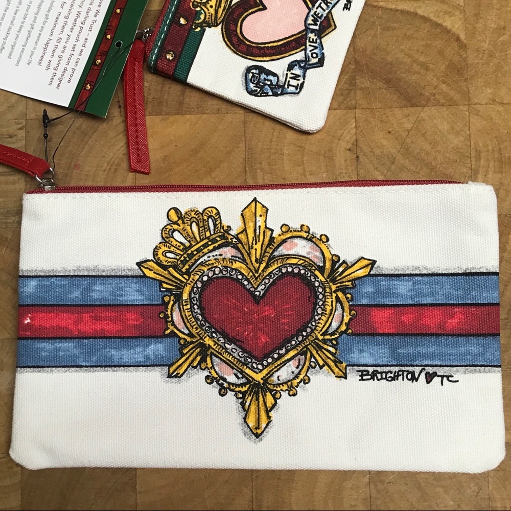 Brighton “In Love We Trust” Tom Clancy Pouch Set